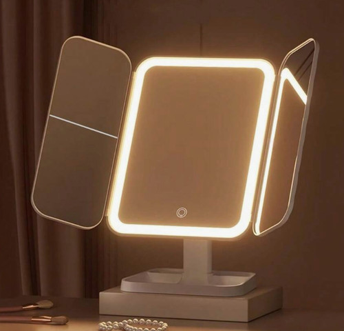 Fold adjustable makeup - 3-fold,