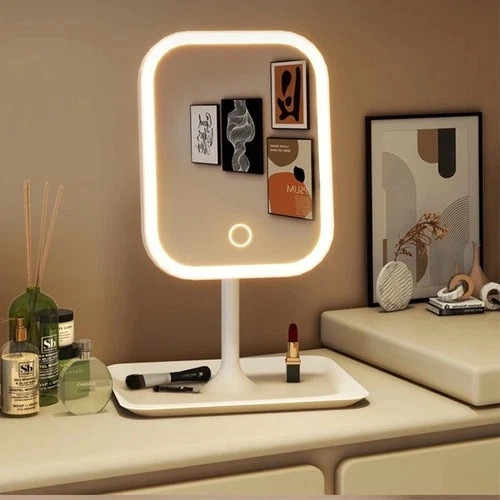 Led makeup mirror with light - led,