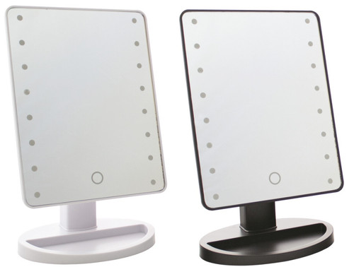 Make mirror with led lights - up,