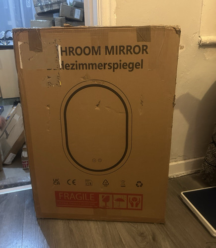 Frameless arched led lighted - frameless,