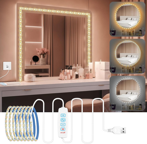Led mirror dimmable 3 - mirror,