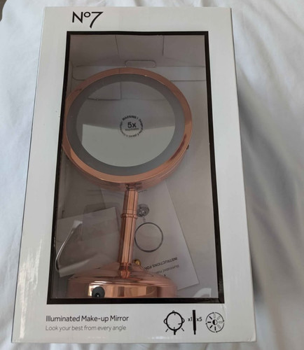 No7 round rose gold led - rose,